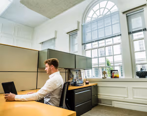 1 Person Coworking Desk