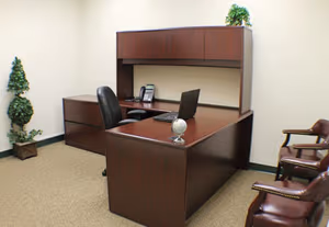 3 Person Coworking Desk