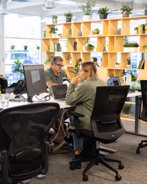 1 Person Coworking Desk