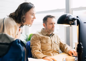 5 Person Coworking Desk