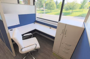 1 Person Coworking Desk