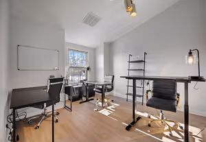 3 Person Coworking Desk