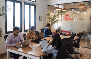 1 Person Coworking Desk