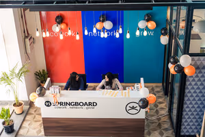 2 Person Coworking Desk