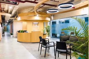 3 Person Coworking Desk