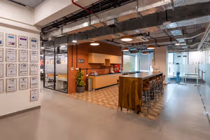 3 Person Coworking Desk