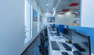 300 Person Private Office