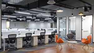 300 Person Private Office