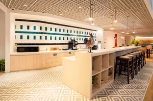 5 Person Coworking Desk