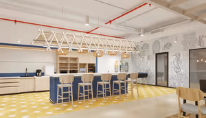 3 Person Private Office