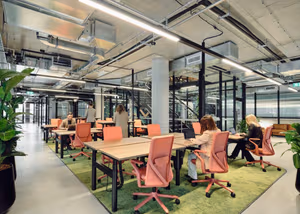 1 Person Coworking Desk