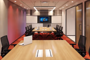 3 Person Coworking Desk