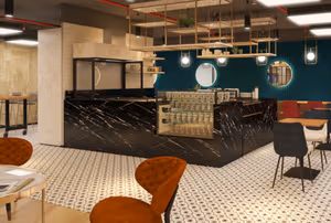 2 Person Coworking Desk