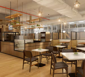 1 Person Coworking Desk