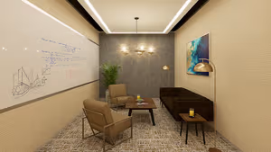 1 Person Coworking Desk