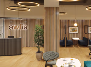 2 Person Coworking Desk