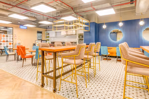 5 Person Coworking Desk