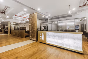 1 Person Coworking Desk