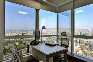 3 Person Coworking Desk