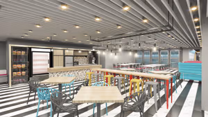 3 Person Private Office