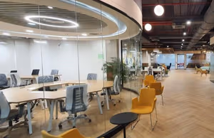 3 Person Coworking Desk