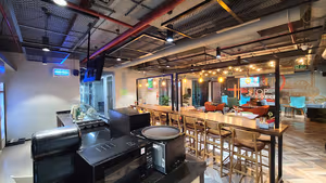 3 Person Coworking Desk