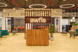 1 Person Coworking Desk