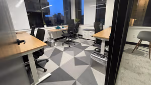 1 Person Coworking Desk