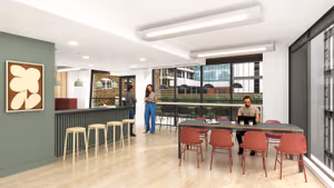 50 Person Managed Space