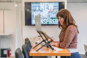 3 Person Coworking Desk