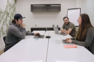 4 Person Coworking Desk