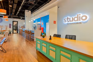 1 Person Coworking Desk