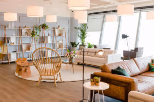 1 Person Coworking Desk