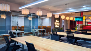 2 Person Coworking Desk