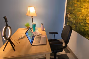 3 Person Coworking Desk