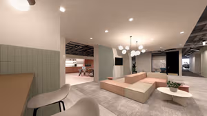 1 Person Coworking Desk