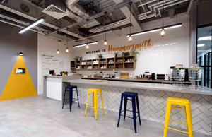 3 Person Coworking Desk