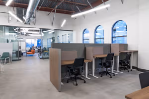 3 Person Coworking Desk