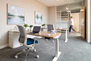 1 Person Coworking Desk