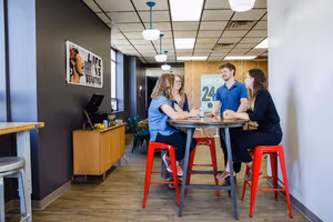 4 Person Coworking Desk
