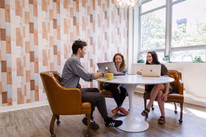 5 Person Coworking Desk