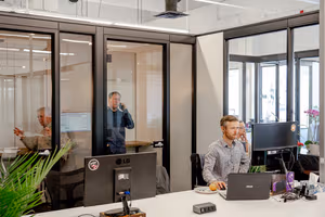 1 Person Coworking Desk