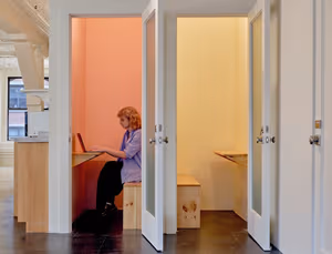 3 Person Coworking Desk