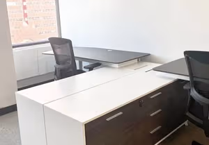 3 Person Coworking Desk