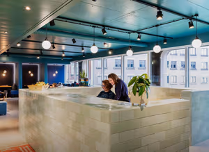 3 Person Coworking Desk