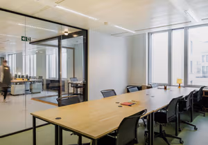 3 Person Coworking Desk