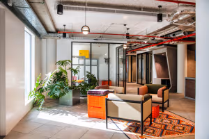 3 Person Coworking Desk