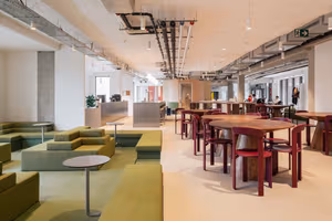 3 Person Coworking Desk