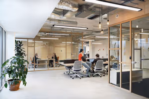5 Person Coworking Desk