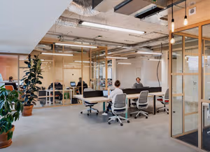 1 Person Coworking Desk